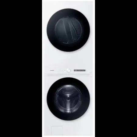 SAMSUNG 27 BESPOKE WHITE LAUNDRY TOWER (OUT OF BOX)
