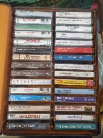 Cassette tapes lot