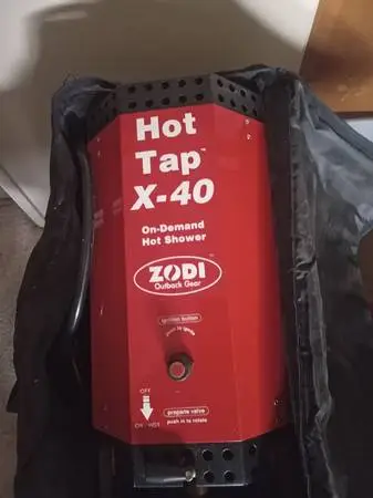 Propane hot water heater