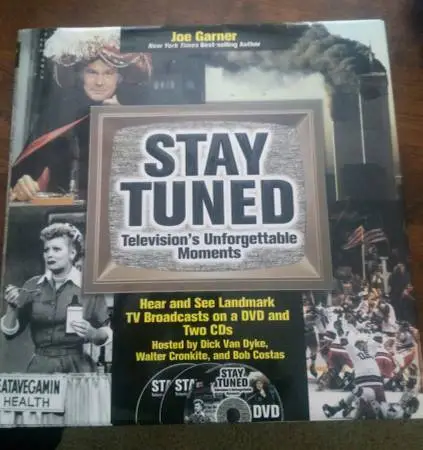 TV History coffee table book w/ 2 DVDs