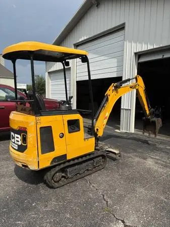 JCB 15-C-1 Excavator--3 Buckets
