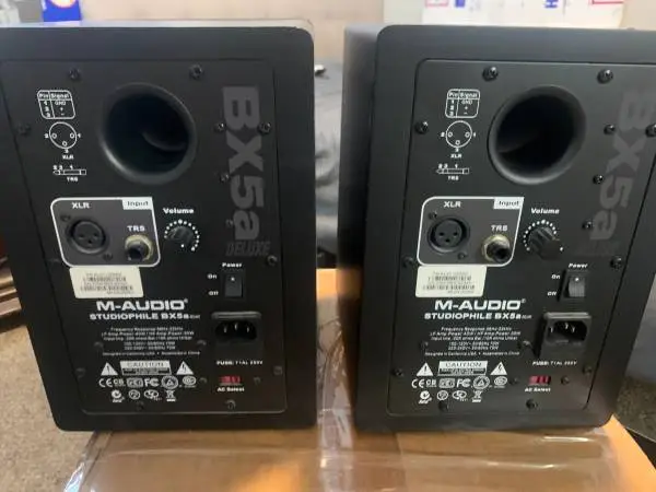 M Audio BX5A studio monitors