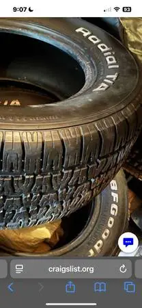 WTB:BFG Radial T/A tires