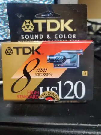 8mm blank tapes