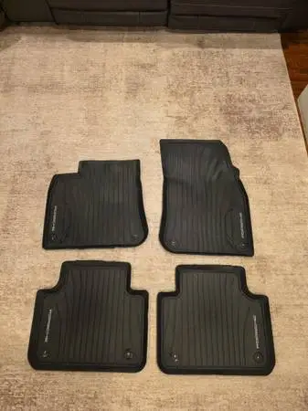 2019+ PORSCHE CAYENNE OEM FACTORY WEATHERGUARD FLOORMATS