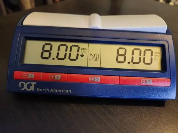 Tournament Worthy**DGT North American PRO Chess Clock P/U Upper BX $25