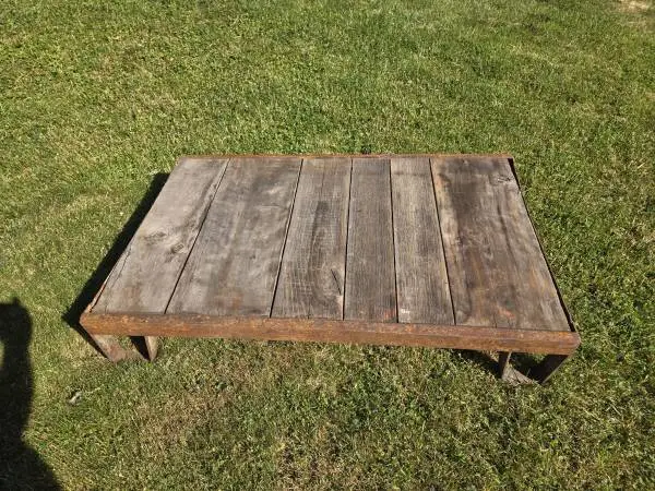 Vintage Industrial Heavy Duty Coffee Table
