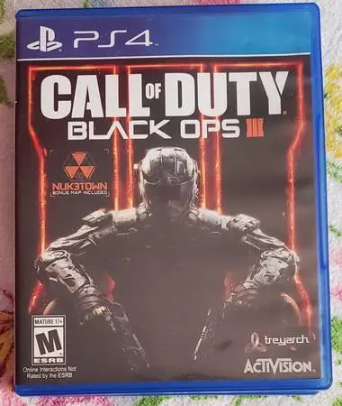 Game Play Station 4  Call Of Duty Black OPS lll