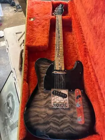 Fender, telecaster, pale moon Ebony