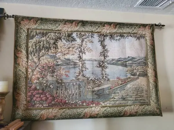 Vintage French tapestry