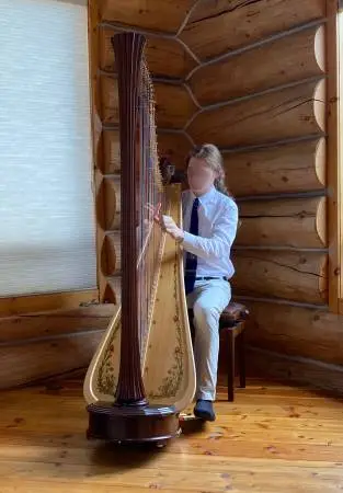 Lyon & Healy Concert Grand Harp for sale