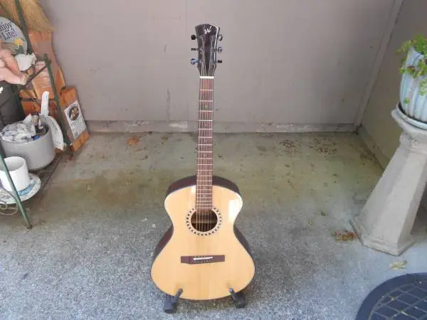 2021 Andrew White Signature EOS 110 Acoustic Guitar w Case