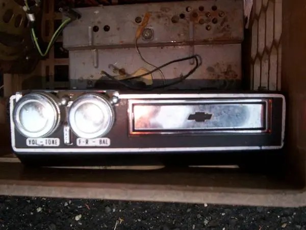 1968-69 G.M. delco chevy 8 track player
