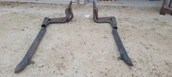 Big Block Chevy Corvette Headers Side Exhaust 4 inch.