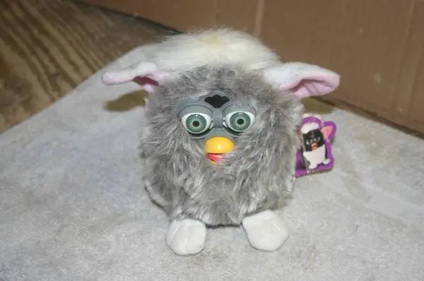 Original 1998 Furby Model 70-800 Gray Tiger Electronics