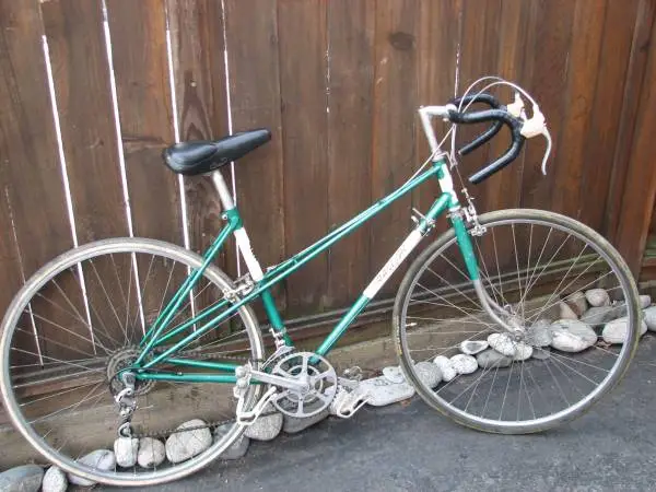 Lg.Wmns 20 RaleighCarltonGreen Roadbike ,27tires,10Spd