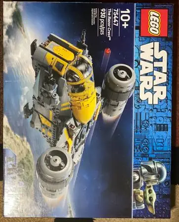 LEGO Star Wars: The Mandalorian and Grogu The Razor Crest Building 75447 SEALED
