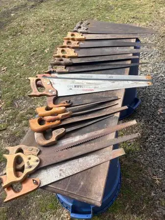 Lot of (17) Hand Saws