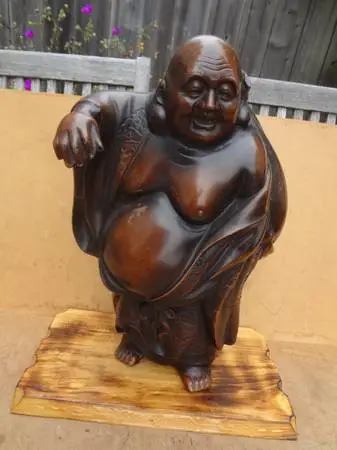 Happy Buddha Hotei Figure 19 Tall