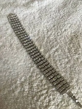 Vintage cz style diamond 💍 ladies bracelet