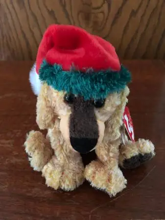 Jinglepup TY Beanie Baby Retired New DOB 12-3-2000 Hologram tag