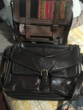 Mens fine leather cases @ $75.00 each