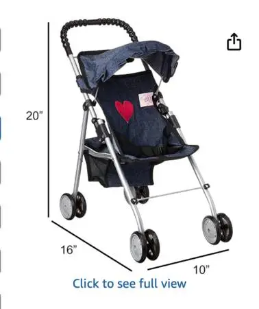 Kids Doll/Plush Toy Stroller