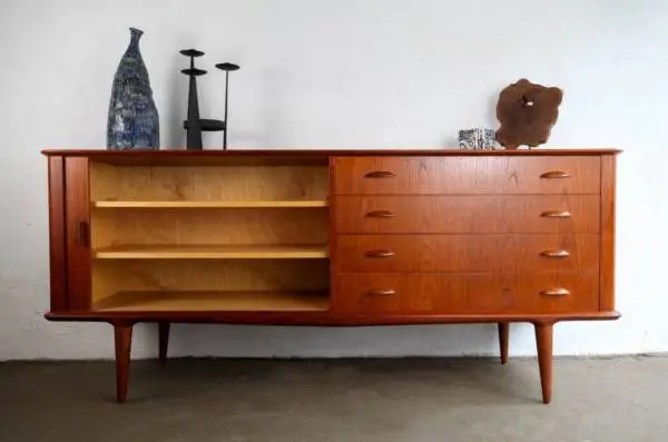 Gorgeous vintage Danish mod credenza