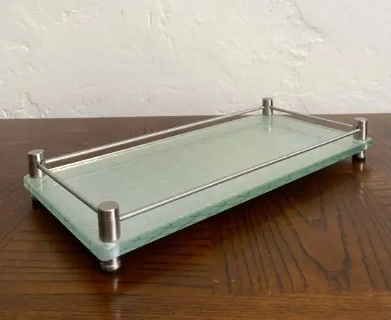 Mirrored Vanity Tray