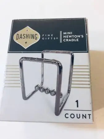 Dashing Fine Gifts Mini Newtons Cradle 3” By 3.5”