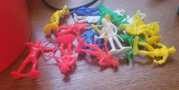 Vintage toy soldiers