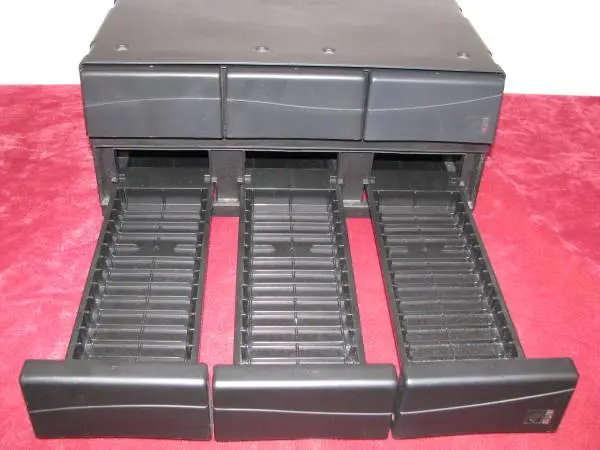 CASSETTE DRAWERS - (2) AUDIO / Black Plastic .....