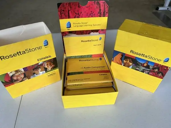 Rosetta Stone - Spanish Level 1,2,3