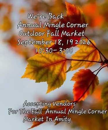 Annual Mingle Corner Outdoor Market/$10 FEE FOR VENDORS