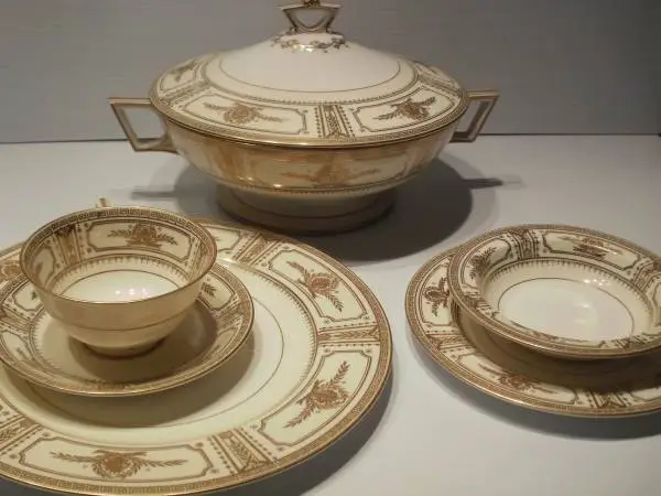 Royale Hand Painted Bone China 47 pieces