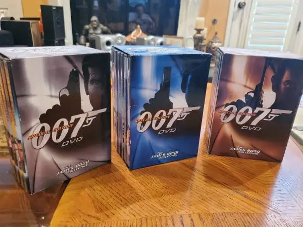 007 James Bond dvd collection