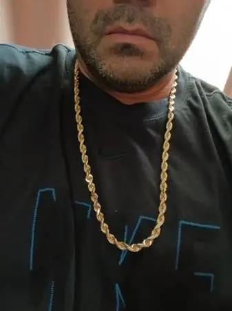 $7900 10k gold rope chain. 30 inch long