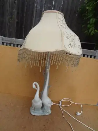 lladro Nao Porcelain Table Lamp Spain