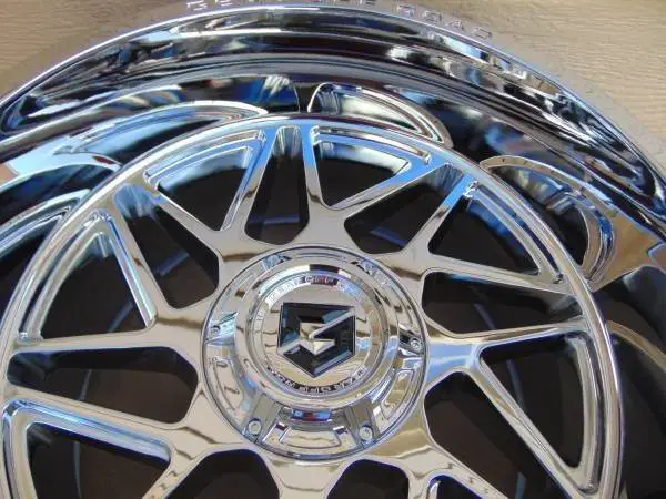 4 New Chrome 20X12 Gear Rims *6 LUG*FORD* *CHEVY* *DODGE*-44MM Offset*