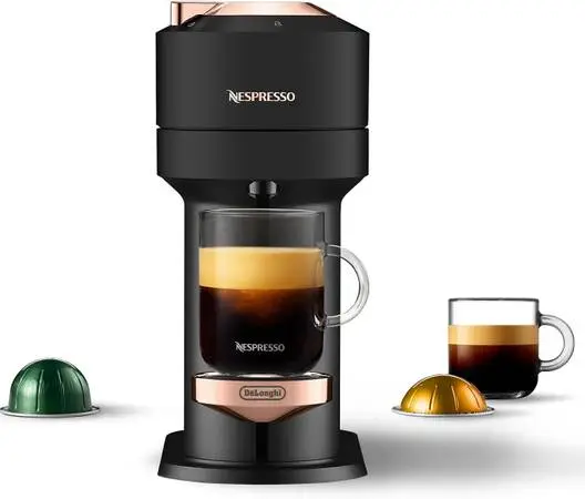 Nespresso Vertuo Next Coffee and Espresso Machine by DeLonghi, Black
