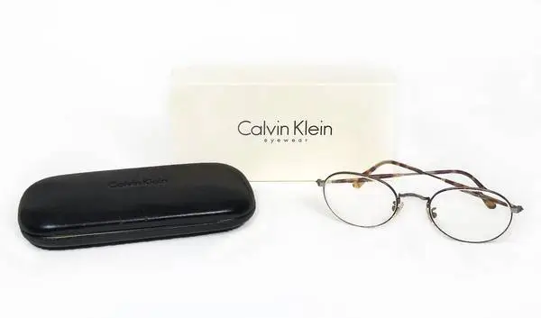Vintage Calvin Klein Eyeglasses CK128 & Case
