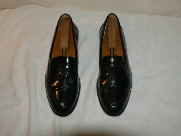 Church’s Black Tassel Wingtip Dress Shoes, 12 M