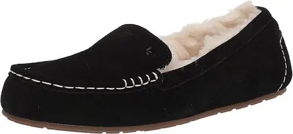 Koolaburra by UGG Womens Lezly Slipper, Black, Size 7M - BRAND NEW
