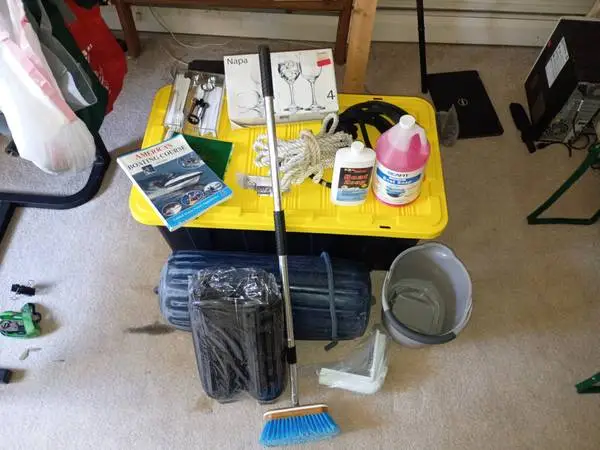 Boat accessories for sale.