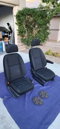 Mercedes sprinter van 2500 2017-2022 cloth front seats