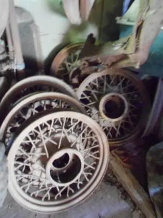 Steel Spoke Wheel Rims for Antique cars