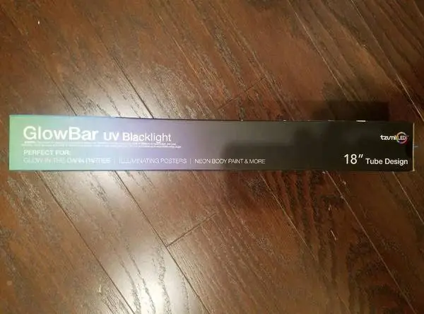 Light Bar Black UV & Motion Indoor Outdoor & Shop Lite 2 Pack NEW