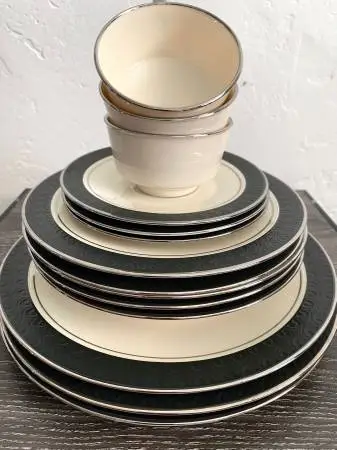 Vintage Franciscan China of LA, California Midnight Mist