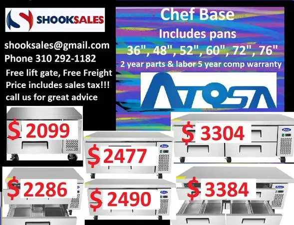 2026 ATOSA CHEF BASE MGF8448GR