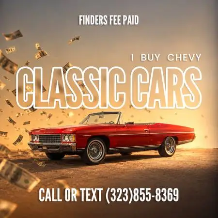 I BUY CHEVY CLASSIC CARS IMPALA 1957 TRI FIV BEL AIR